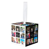 Voeg je favoriete foto zwart-wit toe decoratie (Voorkant hoekig)