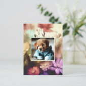 Voeg je foto Briefkaart toe (Staand voorkant)