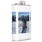 Voeg je foto bruidsmeisje bruidsjonker toe heupfles (Rechts)