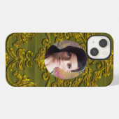 Voeg je foto Damask Chic toe iPhone Hoesje (Achterkant horizontaal)