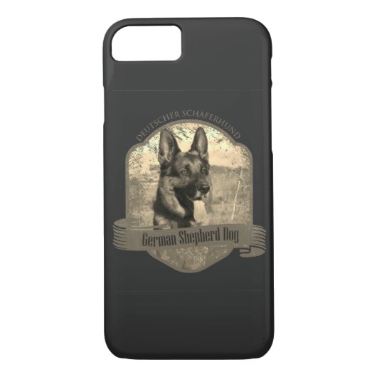 Voeg je foto-Duitse Shepherd Dog toe - GSD Case-Mate iPhone Case (Achterkant)