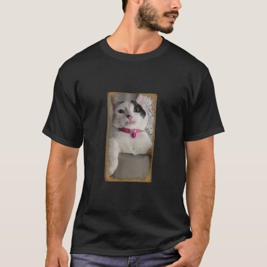 Voeg je foto en tekst T-shirt toe (Voorkant)