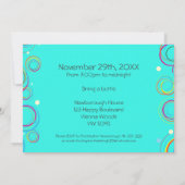 Voeg je foto-funky 30e verjaardag toe kaart (Achterkant)