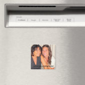 Voeg je foto Leuke Zusters Forever toe Magneet (Insitu (Vaatwasser))