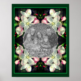 Voeg je foto Spring Flower Blossoms Lijst toe Poster