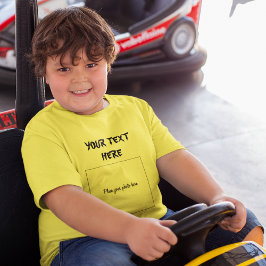 Voeg je foto-tekst Halloween, Kinder-jeugd T-shirt