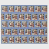 Voeg je foto toe aan deze aangepaste cadeauverpakk cadeaupapier (Vlak)