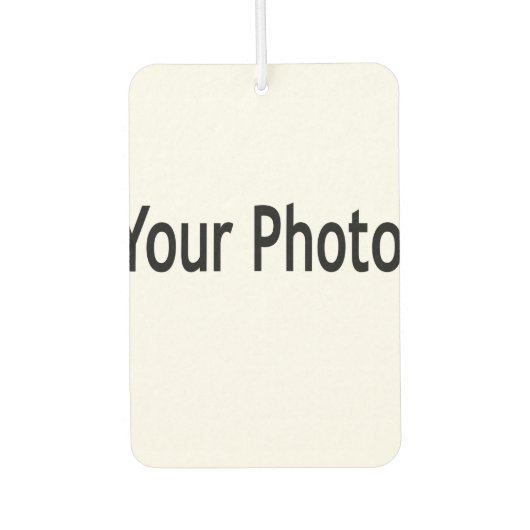 Voeg je foto toe aan deze luchtverfrisser (Voorkant)