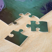 Voeg je foto toe Bloemenpuzzel Legpuzzel (Zijkant)