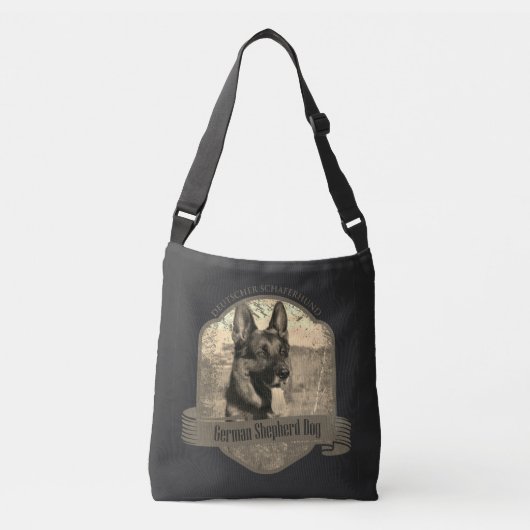 Voeg je foto toe - German Shepherd Dog - GSD Crossbody Tas (Voorkant)