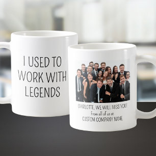 Voeg je foto toe - ik werkte vroeger met legendes koffiemok