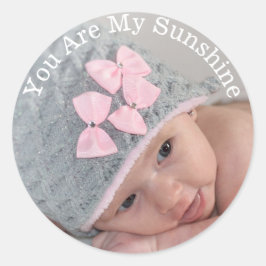 Voeg je foto toe Je bent mijn Sunshine Stickers