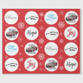 Voeg je foto toe! Mitsubishi Evo X Cadeaupapier (Vlak)