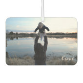 Voeg je foto toe Moederdag Love Luchtverfrisser (Voorkant)