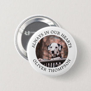 Voeg je foto toe - Pet Memorial Ronde Button 5,7 Cm