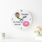 Voeg je foto toe: 'Tijd voor donuts' Grote Klok (Huis)
