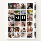 Voeg je fotocollage toe notitieboek (Achterkant)