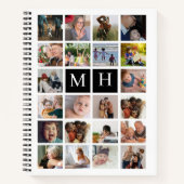 Voeg je fotocollage toe notitieboek (Voorkant)