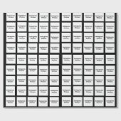 Voeg je foto's toe cadeaupapier (Vlak)