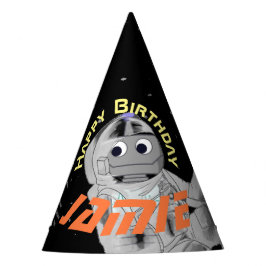 Voeg je gezichts foto astronaut feesthoed toe feesthoedjes