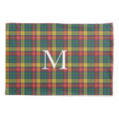 Voeg je Initiaal monogram Clan Buchanan Pset toe Kussensloop (Achterkant)