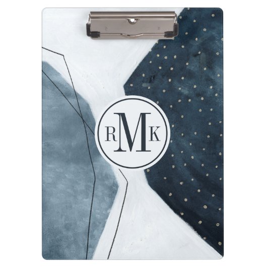 Voeg je Initialen toe | Aangrenzende afbraak Klembord (Voorkant)