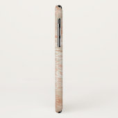 Voeg je Initialen toe | Garnet Weft Case-Mate iPhone Case (Achterkant/links)