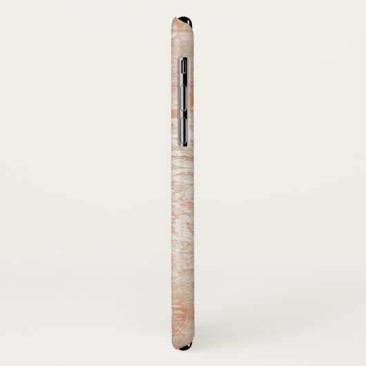 Voeg je Initialen toe | Garnet Weft Case-Mate iPhone Case (Achterkant/links)