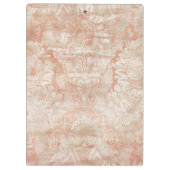 Voeg je Initialen toe | Garnet Weft Klembord (Achterkant)