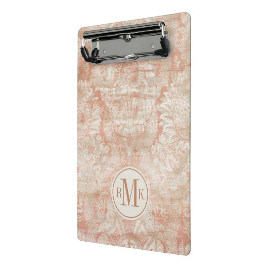 Voeg je Initialen toe | Garnet Weft Mini Klembord (Angled2)