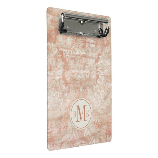 Voeg je Initialen toe | Garnet Weft Mini Klembord (Schuin)