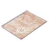 Voeg je Initialen toe | Garnet Weft Notitieboek (Linkerzijde)