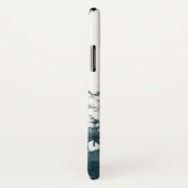 Voeg je Initialen toe | Indigo Tempest Case-Mate iPhone Case (Achterkant / rechts)