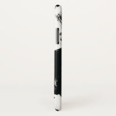 Voeg je Initialen toe | Onyx Gesture Case-Mate iPhone Case (Achterkant / rechts)