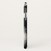 Voeg je Initialen toe | Onyx Gesture Case-Mate iPhone Case (Achterkant/links)