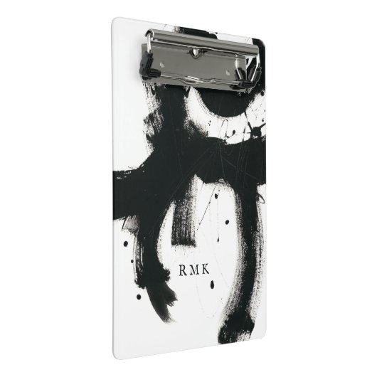 Voeg je Initialen toe | Onyx Gesture Mini Klembord (Schuin)
