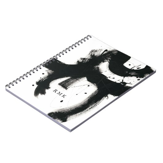 Voeg je Initialen toe | Onyx Gesture Notitieboek (Linkerzijde)