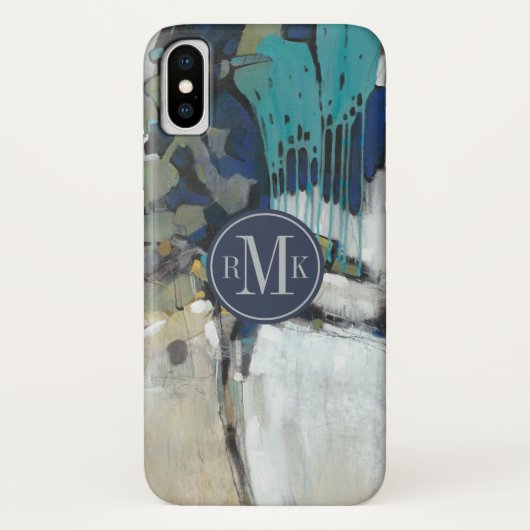 Voeg je Initialen toe | Scheiding Case-Mate iPhone Case (Achterkant)