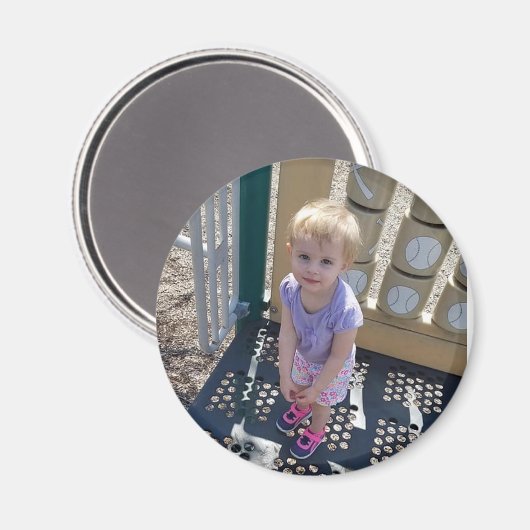 Voeg je kind Afbeelding Custom Magnet toe (Voorkant / Achterkant)