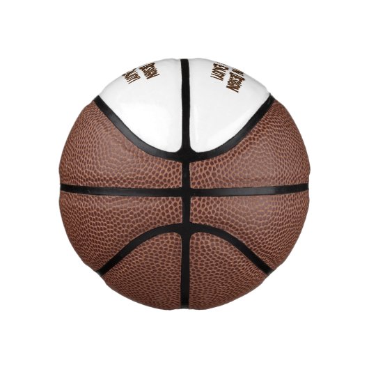 Voeg je kindernaam toe - Aangepaste Mini Basketbal (Rechts)