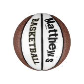 Voeg je kindernaam toe - Aangepaste Mini Basketbal (Verticaal)