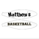 Voeg je kindernaam toe - Aangepaste Mini Basketbal (Panelen)