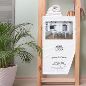 Voeg je Logo aangepaste promotiefoto toe Handdoek