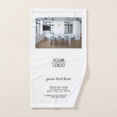 Voeg je Logo aangepaste promotiefoto toe Handdoek (Handdoek)