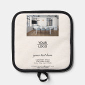 Voeg je Logo aangepaste promotiefoto toe Pannenlap (Voorkant)