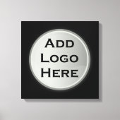 Voeg je Logo bedrijfscadeau toe Canvas Afdruk (Voorkant)