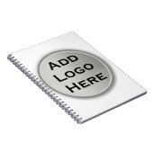 Voeg je Logo bedrijfscadeau toe Notitieboek (Rechterzijde)