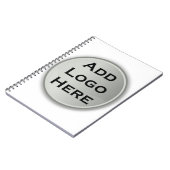 Voeg je Logo bedrijfscadeau toe Notitieboek (Linkerzijde)
