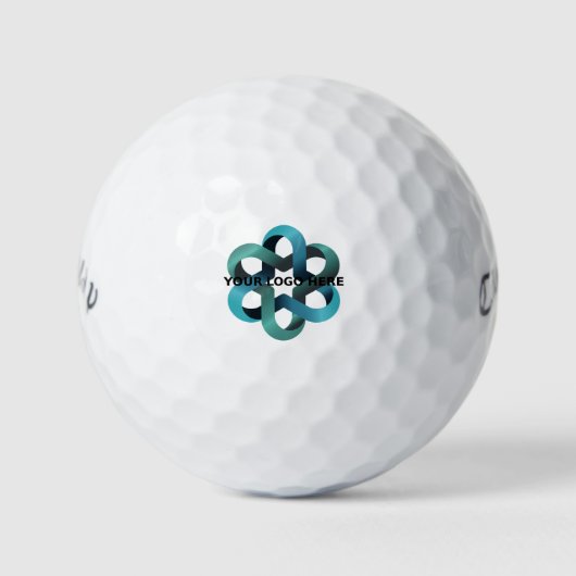 Voeg je Logo Business Promotion Golf Ball toe Golfballen (Voorkant)