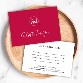 Voeg je Logo Cadeaubon toe